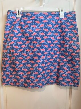 Vineyard Vines “Swedish Fish” Cotton Lined Skirt Size 10